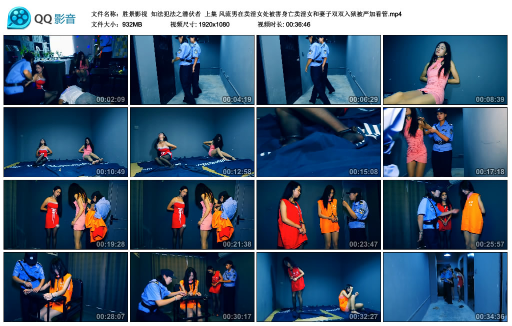 【胜景影视】知法犯法之潜伏者 上集-缚乐绳艺